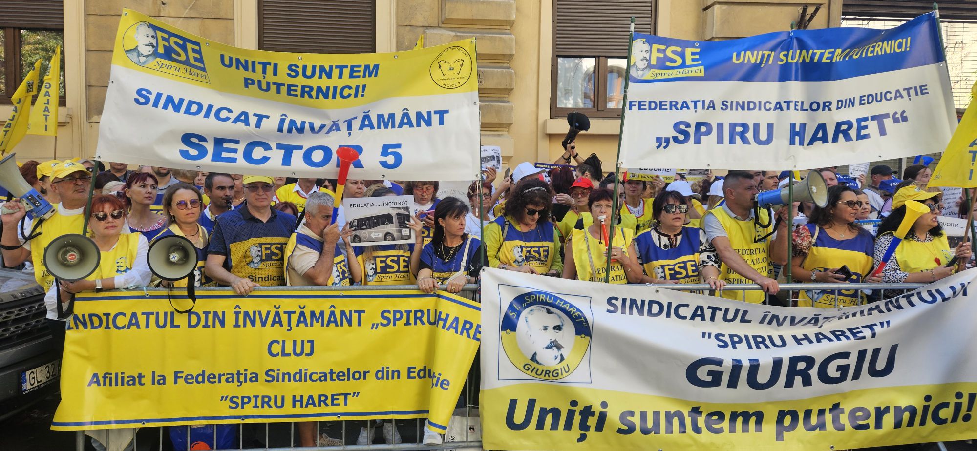 protest profesori
