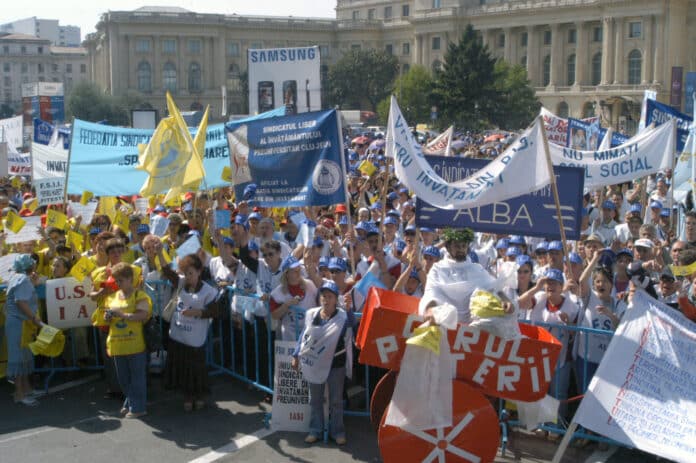 Proteste profesori