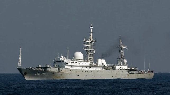 Navă de spionaj rusească