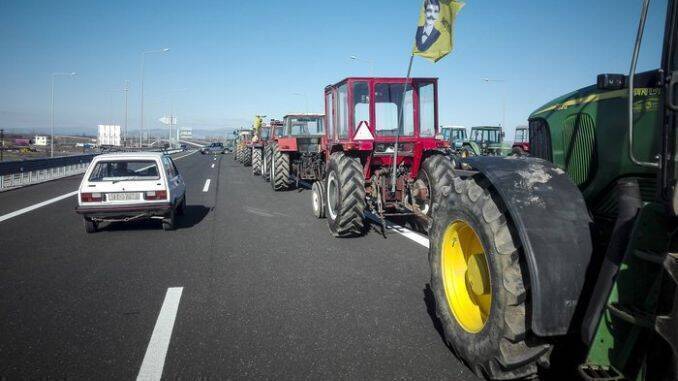 Protest fermieri Grecia